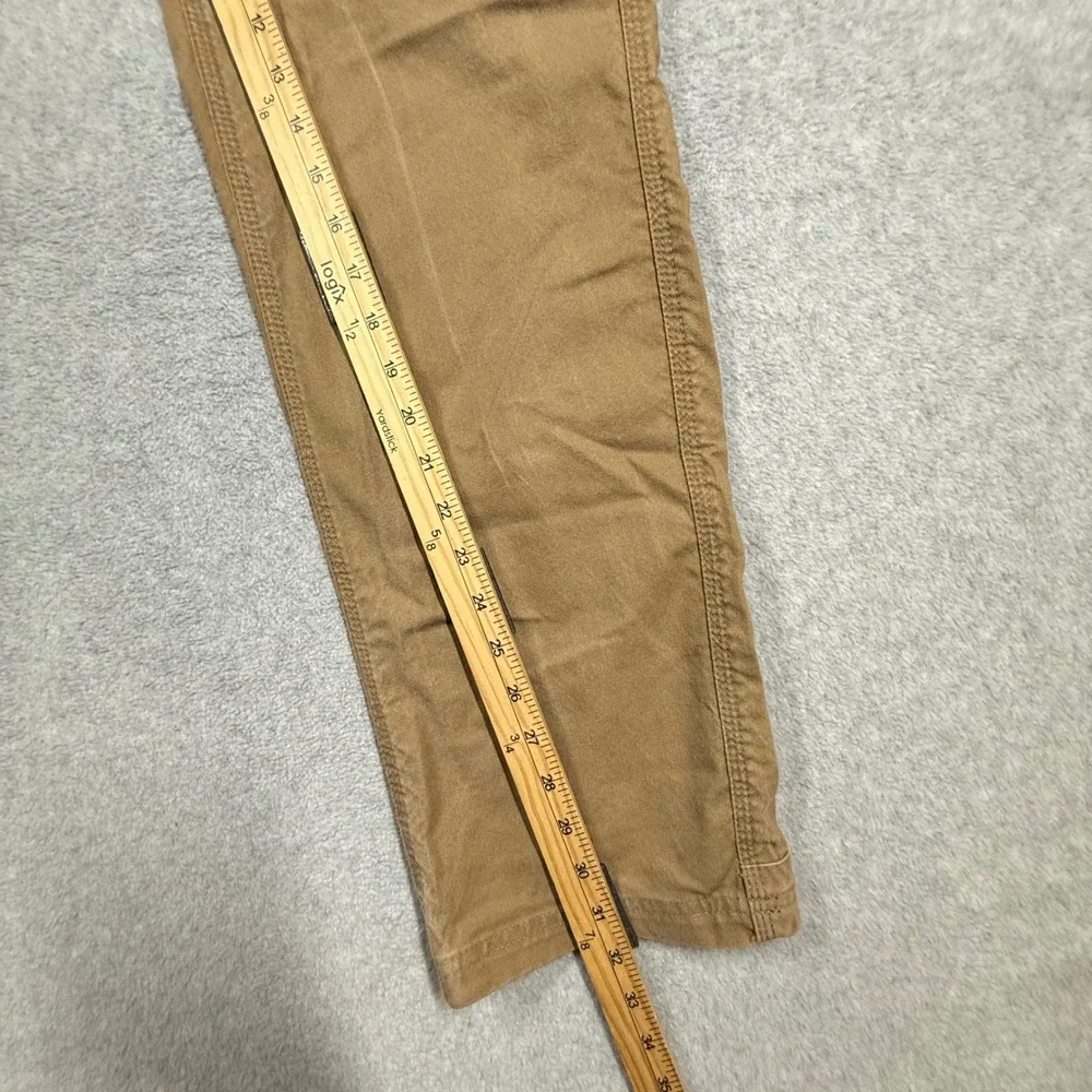 Milwaukee M650 Work Pant Mens 34x32 Brown Canvas Utility Carpenter Trousers